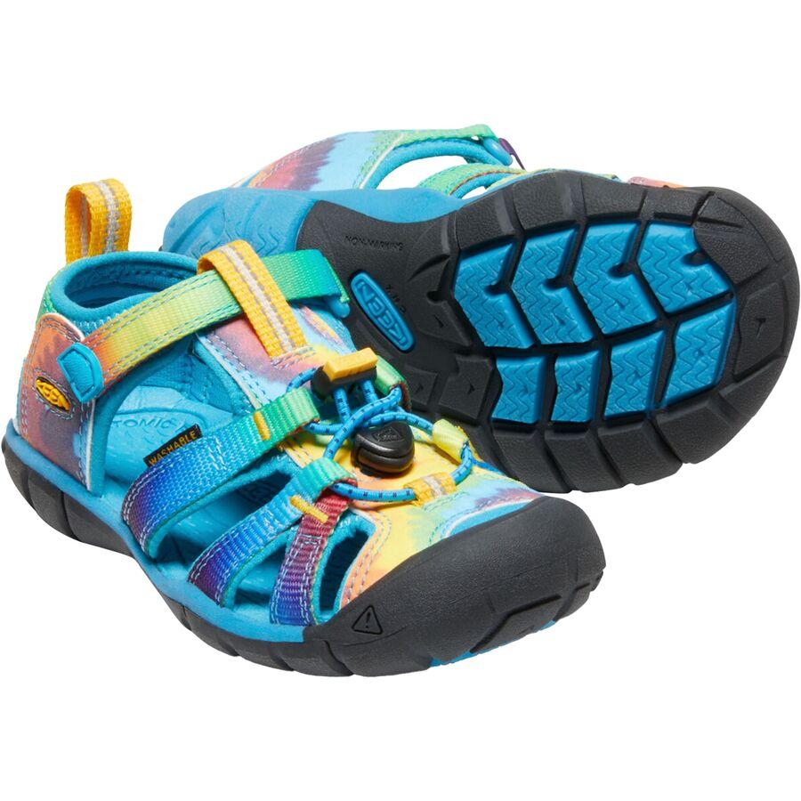 Backcountry KEEN Seacamp II CNX Sandal - Infants' Vivid Blue/Original Tie Dye