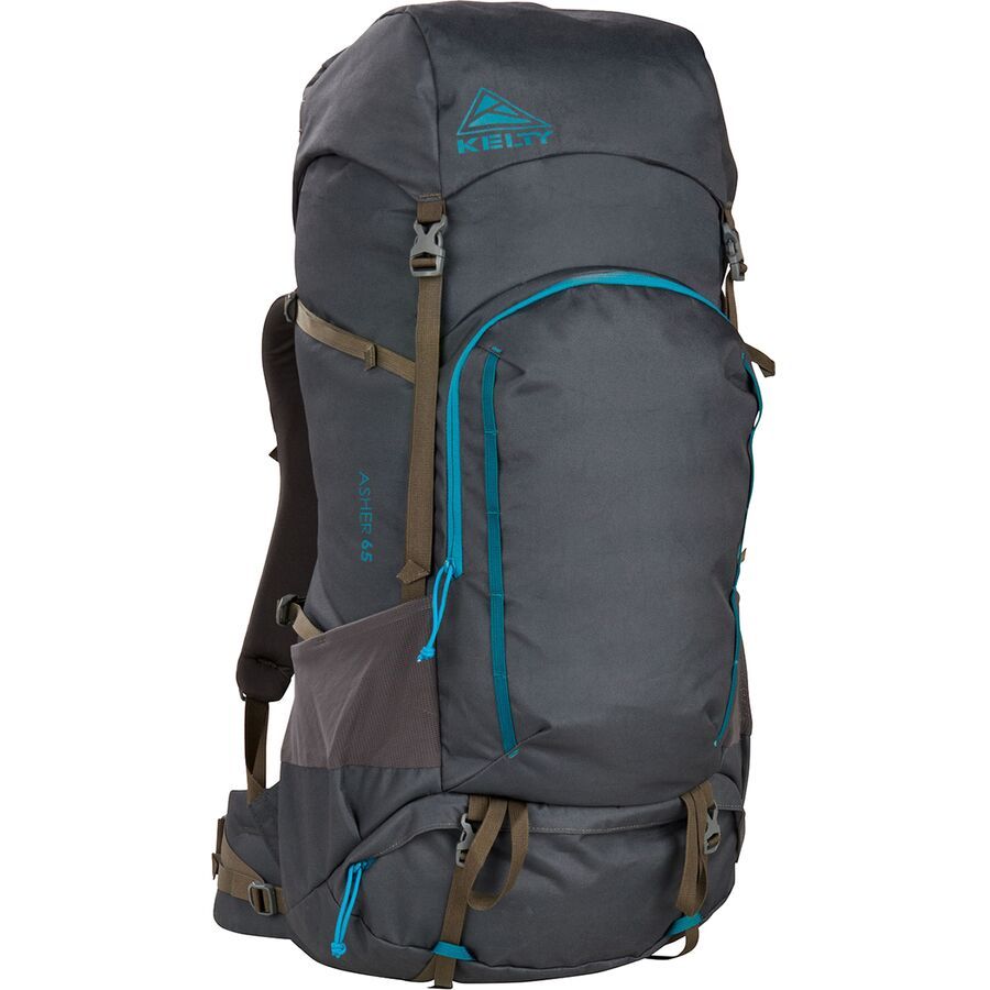 backcountry Kelty Asher 65L Backpack Beluga/Stormy Blue
