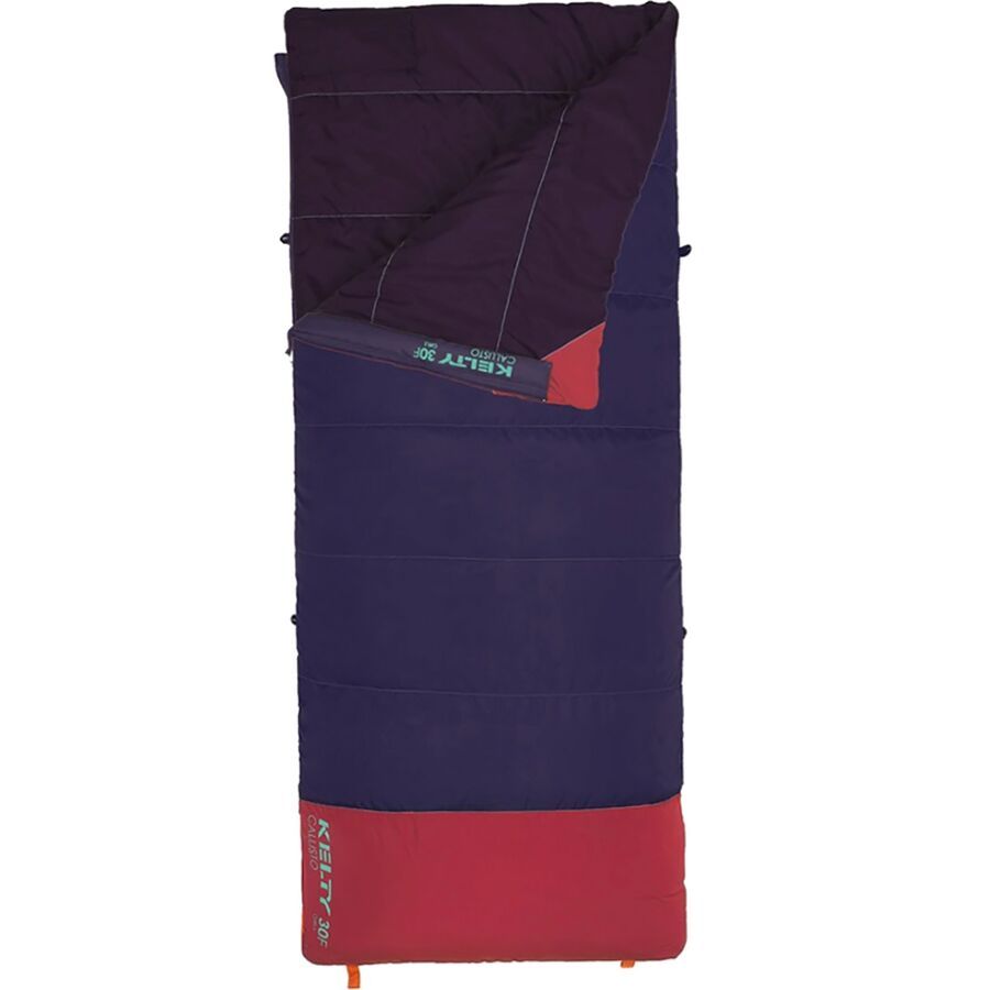 backcountry Kelty Callisto 30 Sleeping Bag: 30F Synthetic - Kids' Italian Plum