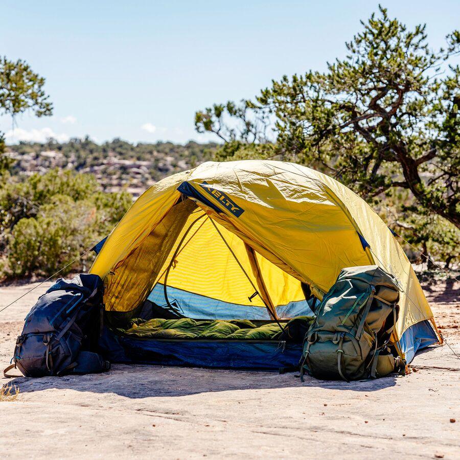 Backcountry Kelty Far Out 3 Tent: 3-Person 3-Season Olive Oil/Agean Blue