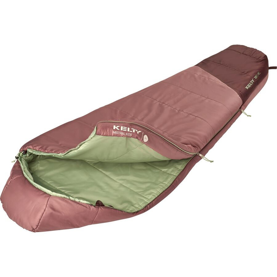Backcountry Kelty Mistral Sleeping Bag: 30F Synthetic - Kids' Antler