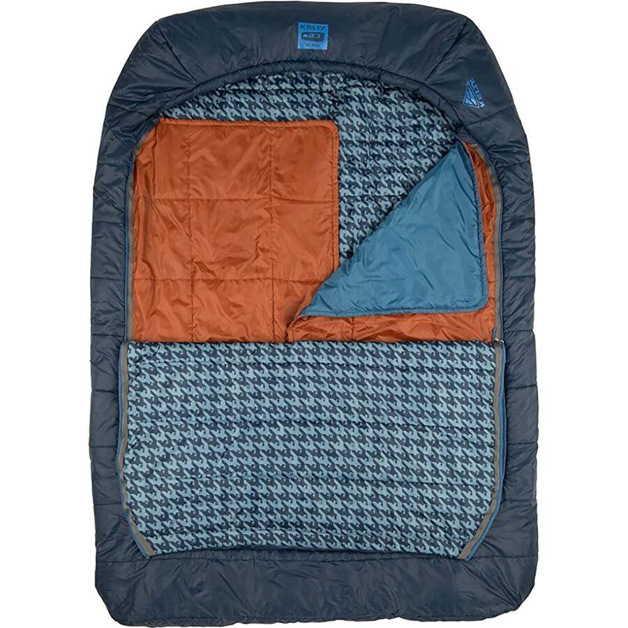 backcountry Kelty Tru.Comfort Doublewide Sleeping Bag: 20F Synthetic Pageant Blue/Cathay Spice