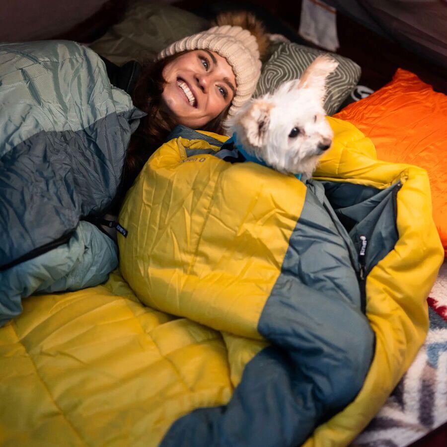 Backcountry Klymit Wild Aspen Sleeping Bag: 0F Synthetic Green