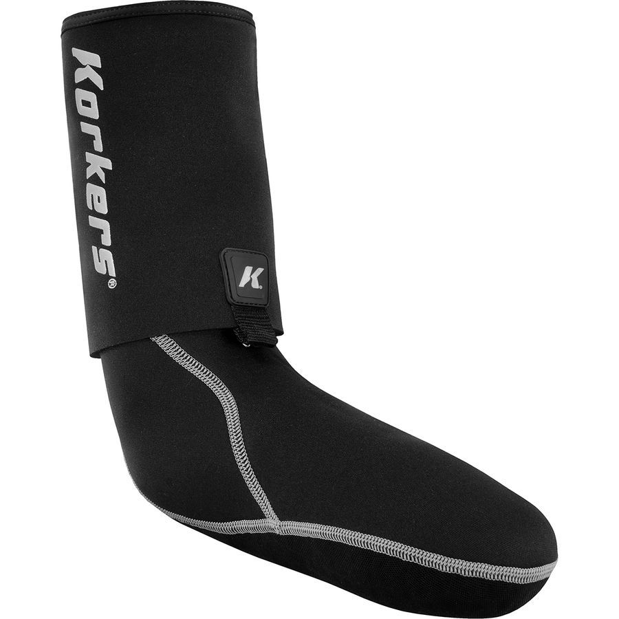 backcountry Korkers I-drain 3.5mm Neoprene Guard Sock Black