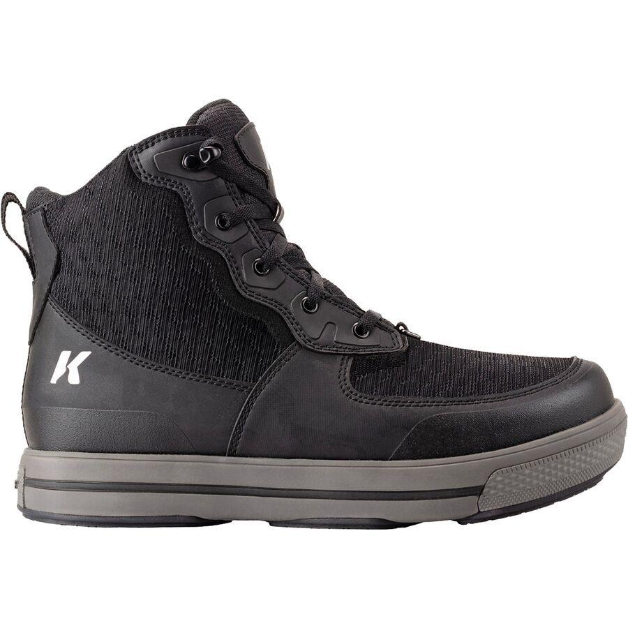 backcountry Korkers Stealth Sneaker Wading Boot Black/Fixed Kling-On Rock Soles