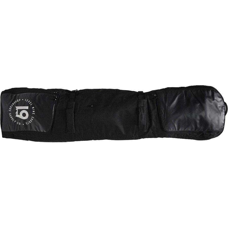 backcountry L9 Sports Rolling Double Ski Snowboard Bag 2024 Black