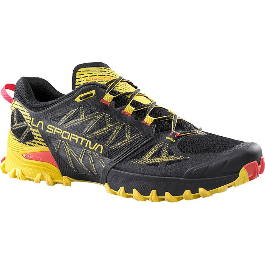 Backcountry La Sportiva Bushido III Trail Running Shoe - Men's Black/Yellow