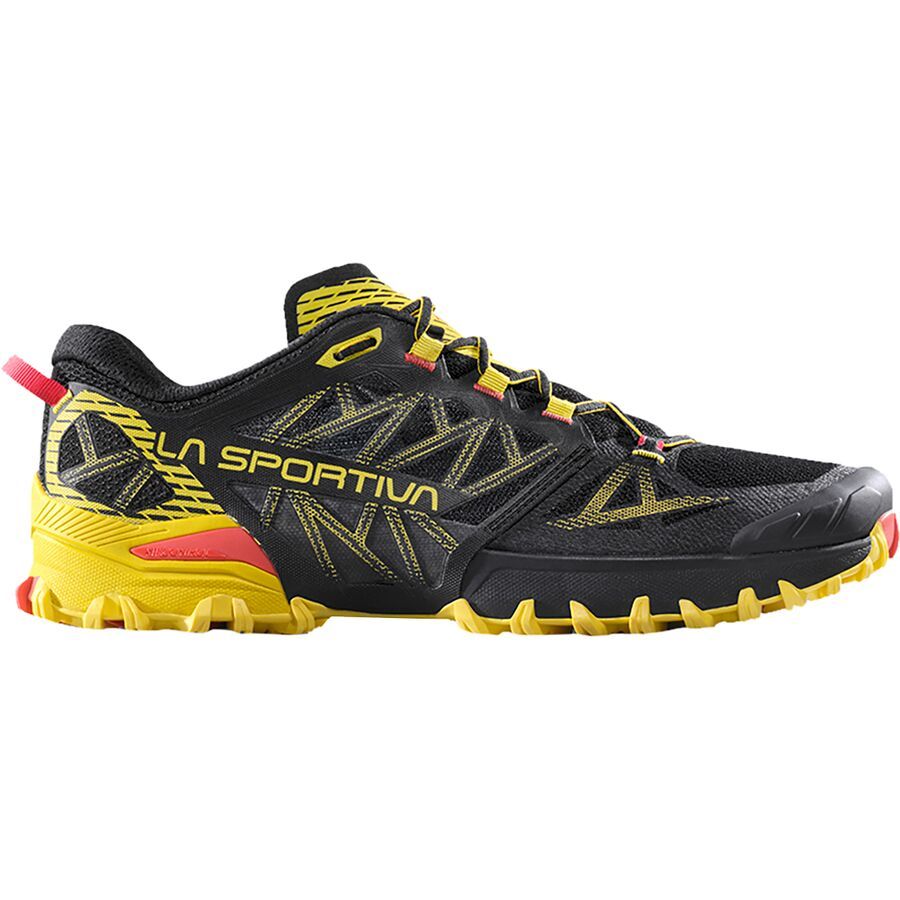 backcountry La Sportiva Bushido III Trail Running Shoe - Men's Black/Yellow