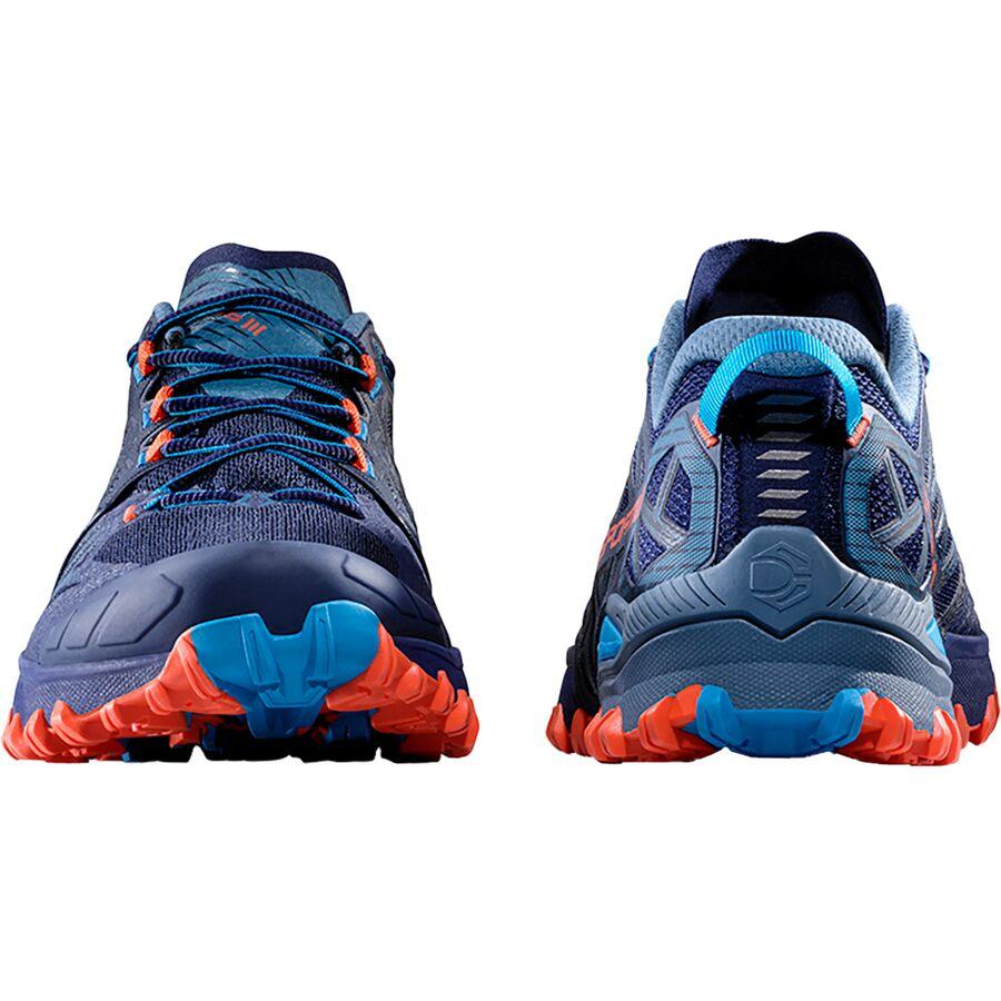 Backcountry La Sportiva Bushido III Wide Trail Running Shoe - Men's Deep Sea/Cherry Tomato W