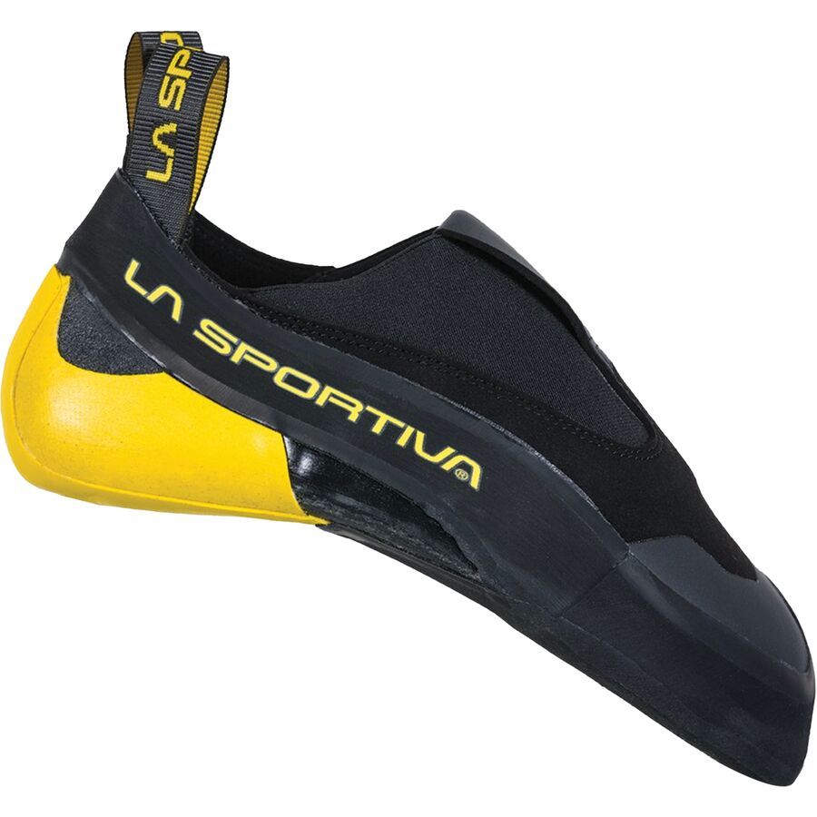 backcountry La Sportiva Cobra 4:99 Climbing Shoe Black/Yellow