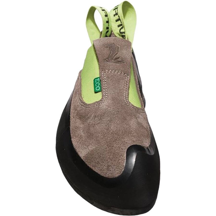 Backcountry La Sportiva Cobra Eco Climbing Shoe Falcon Brown/Apple Green