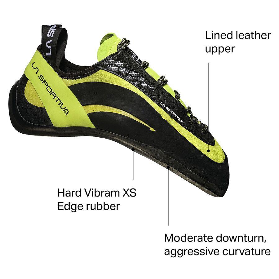 Backcountry La Sportiva Miura Lace Climbing Shoe Lime