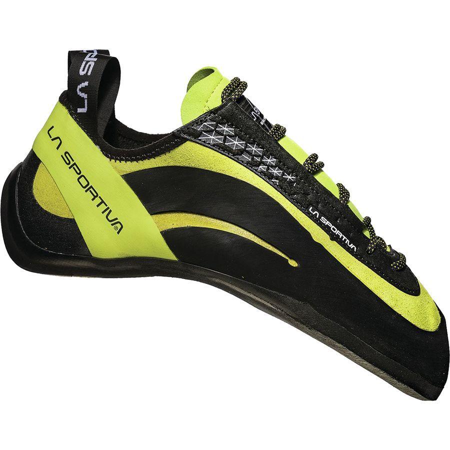 backcountry La Sportiva Miura Lace Climbing Shoe Lime