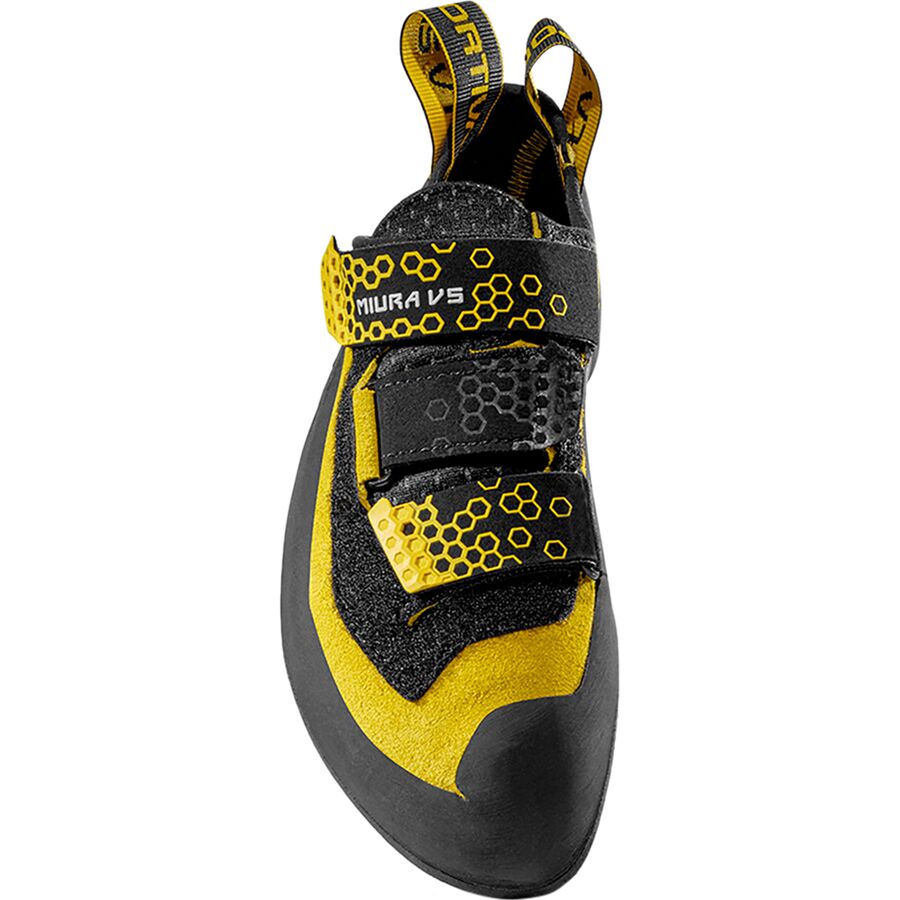 Backcountry La Sportiva Miura VS Climbing Shoe - Men's Black/Yellow