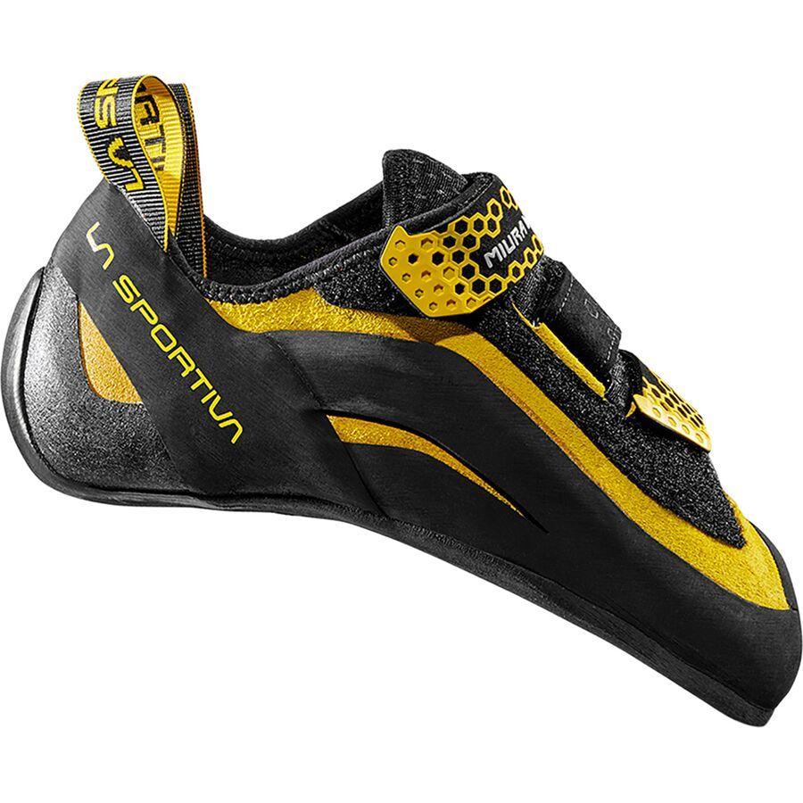 backcountry La Sportiva Miura VS Climbing Shoe - Men's Black/Yellow