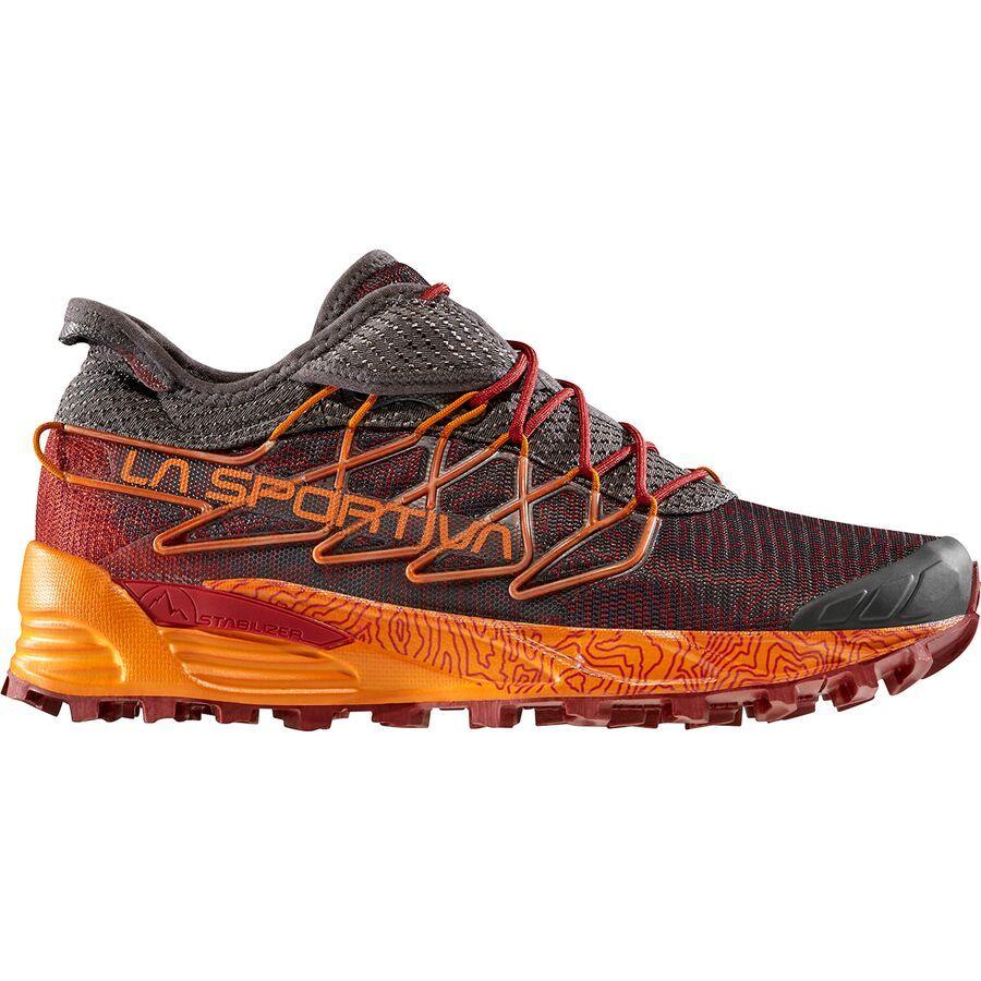 backcountry La Sportiva Mutant Trail Running Shoe - Men's Carbon/Hawaiian Sun