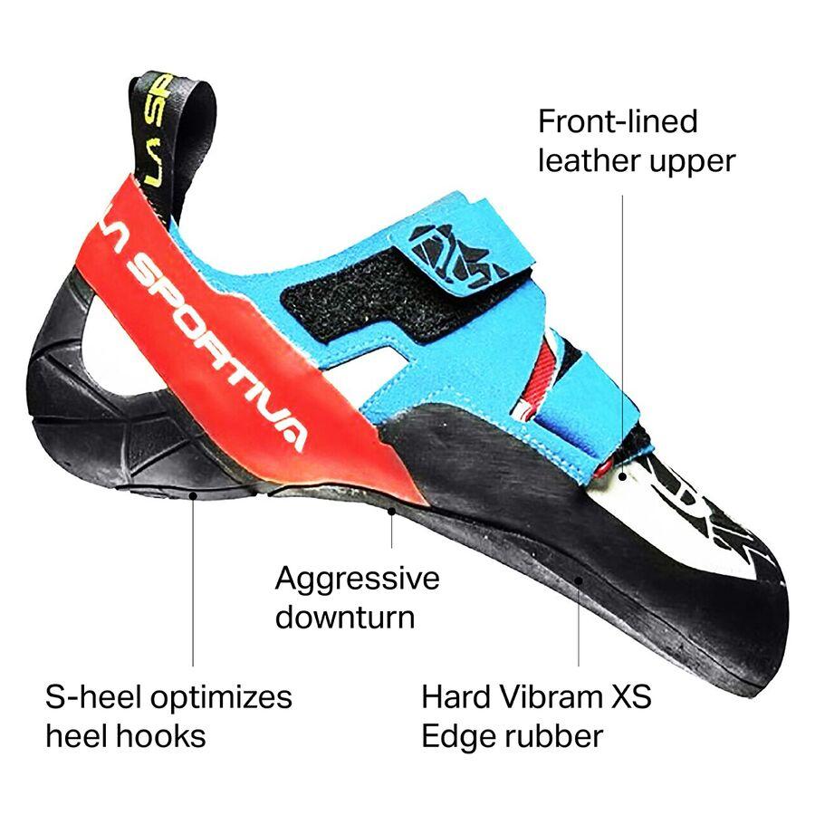 Backcountry La Sportiva Otaki Climbing Shoe Blue/Flame