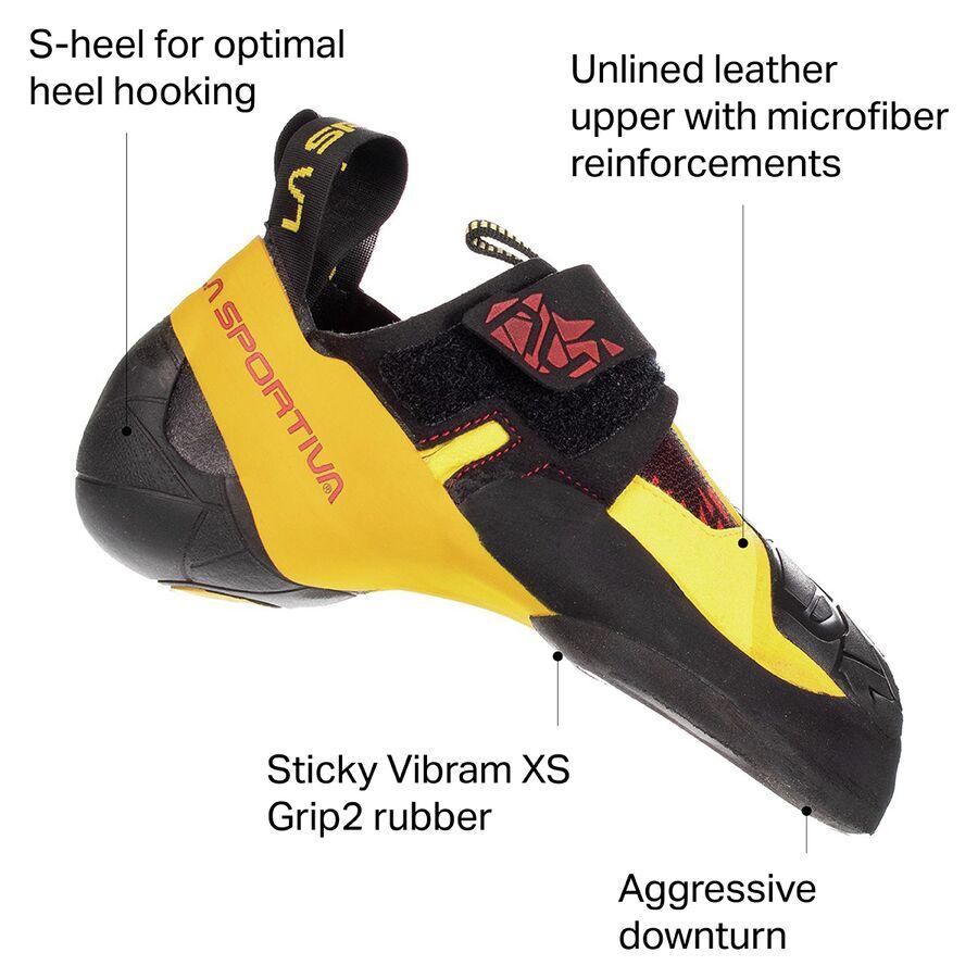 Backcountry La Sportiva Skwama Climbing Shoe Black/Yellow