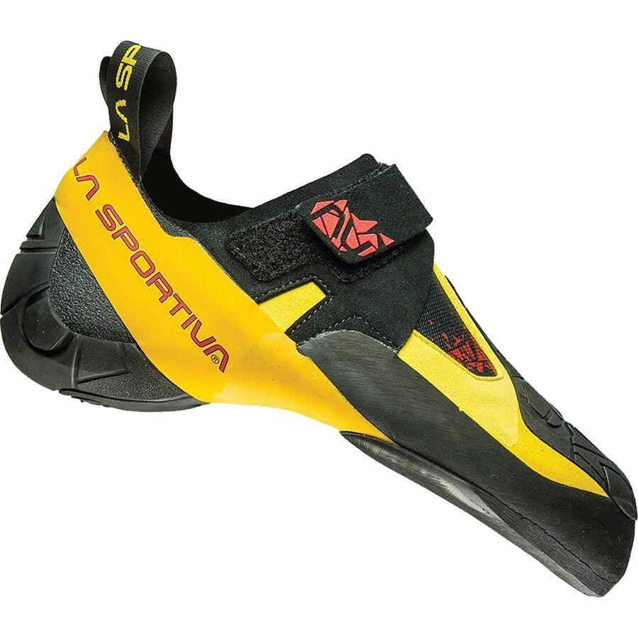 backcountry La Sportiva Skwama Climbing Shoe Black/Yellow