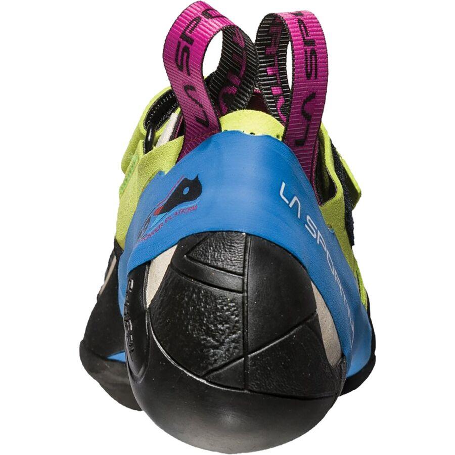 Backcountry La Sportiva Skwama Climbing Shoe - Women's Apple Green/Cobalt Blue