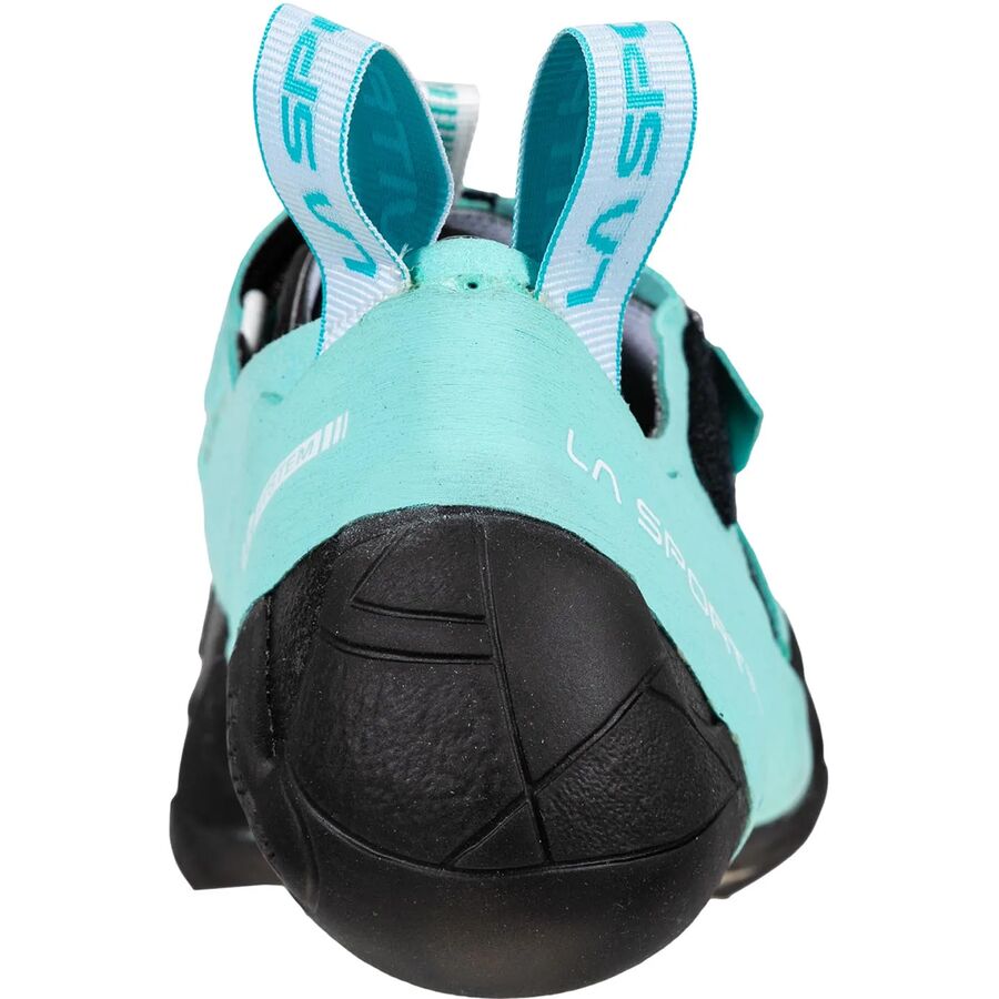 Backcountry La Sportiva Skwama Vegan Climbing Shoe - Women's Carbon/Turquoise