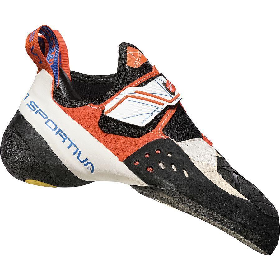 backcountry La Sportiva Solution Climbing Shoe - Women's White/Lily Orange