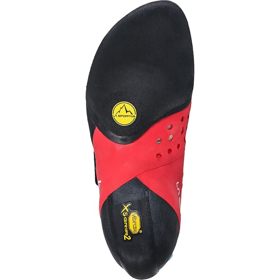 Backcountry La Sportiva Solution Comp Climbing Shoe - Women's Hibiscus/Malibu Blue