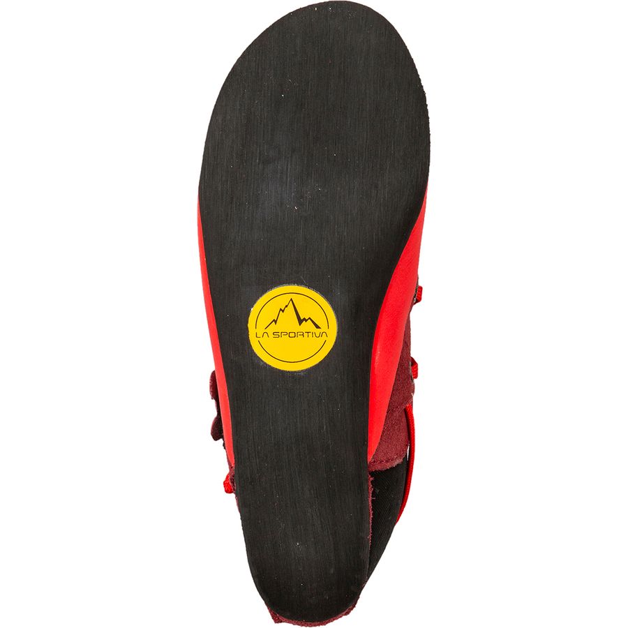 Backcountry La Sportiva Stickit FriXion RS Climbing Shoe - Kids' Chili/Poppy
