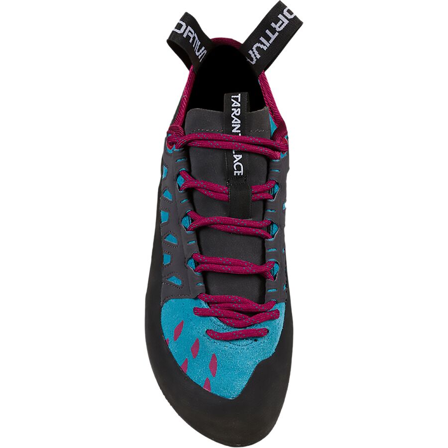Backcountry La Sportiva Tarantulace Climbing Shoe - Women's Topaz/Red Plum