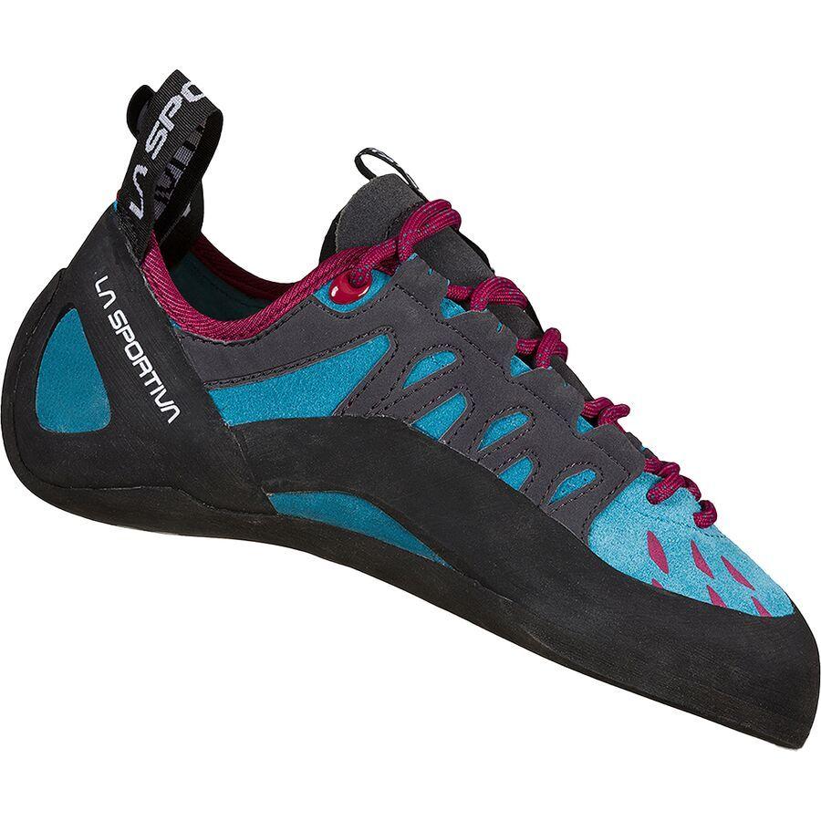 backcountry La Sportiva Tarantulace Climbing Shoe - Women's Topaz/Red Plum
