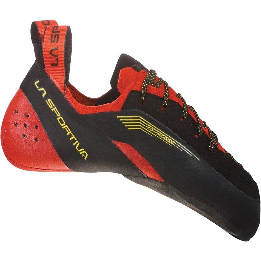 backcountry La Sportiva Testarossa Climbing Shoe Red/Black