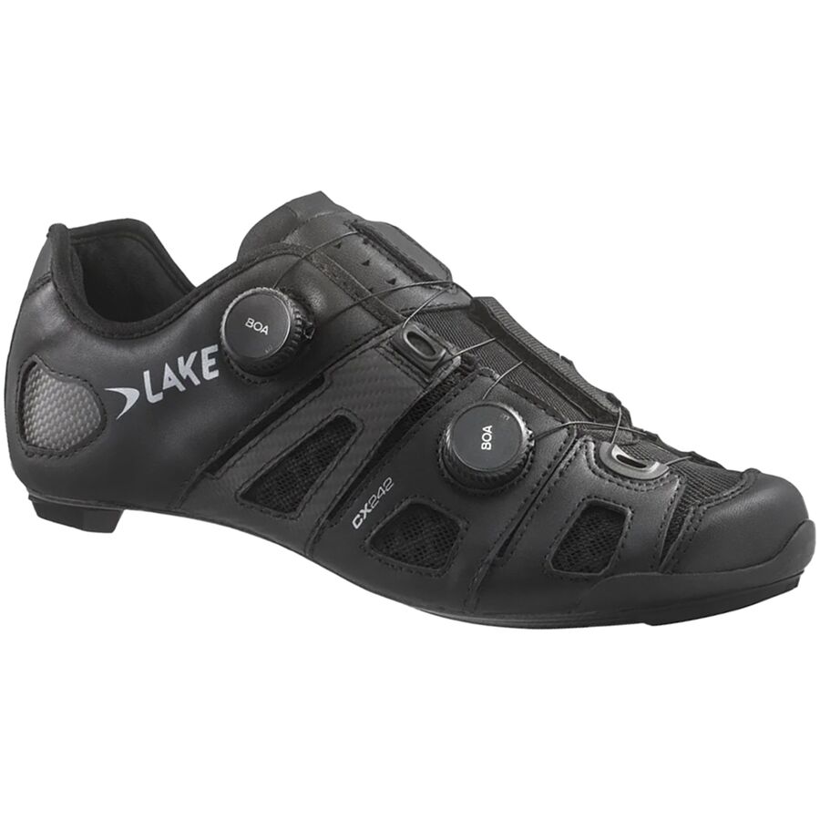 Backcountry Lake CX242 Wide Cycling Shoe - Men's Black/Silver