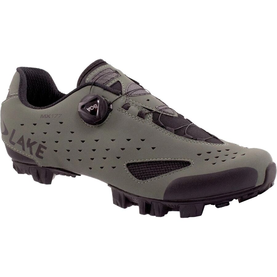 Backcountry Lake MX177 Wide Cycling Shoe - Men's Beetle/Black