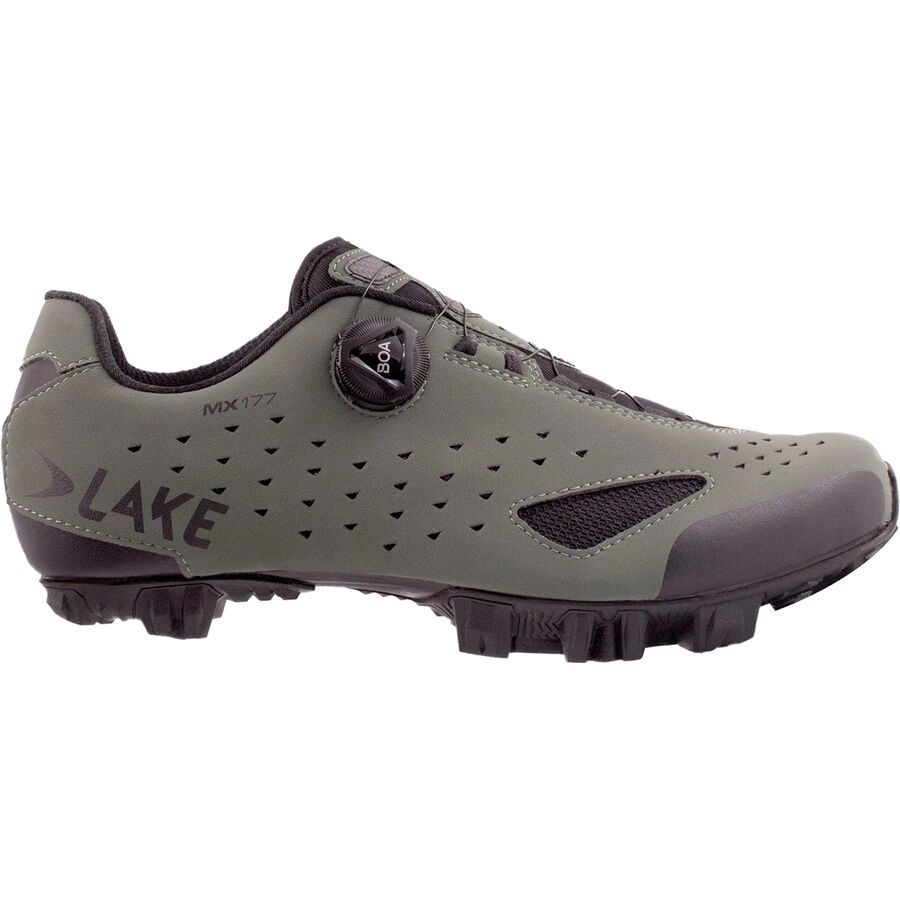 backcountry Lake MX177 Wide Cycling Shoe - Men's Beetle/Black