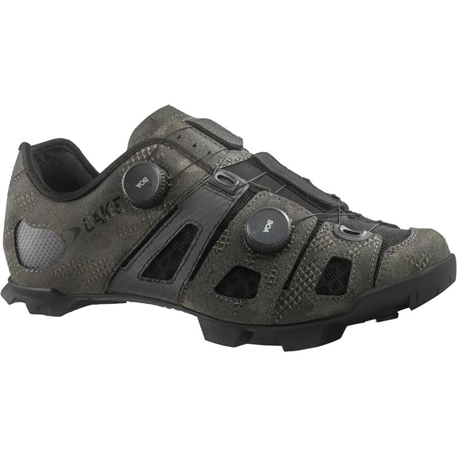 backcountry Lake MX242 Endurance Wide Cycling Shoe - Men's Bio Camo/Black