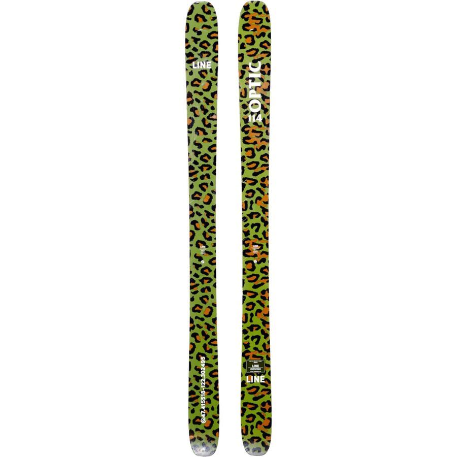 backcountry Line Optic 114 Skis Ltd Edition Camo Pack 2025 Camo