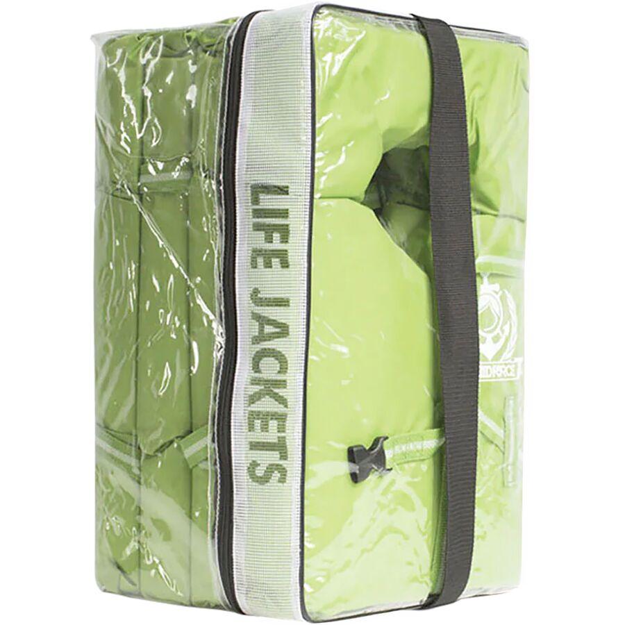 Backcountry Liquid Force Boaters Safety CGA Life Vest - 4-Pack High Vis. Green