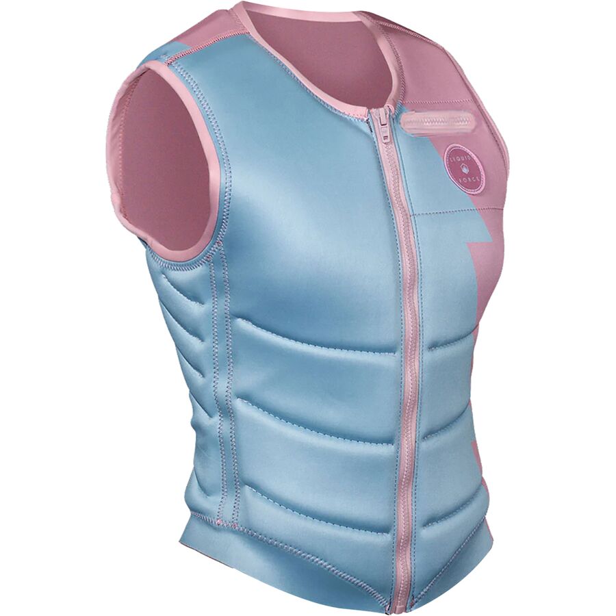 Backcountry Liquid Force Breeze Claudia Comp Life Vest Blue/Rose