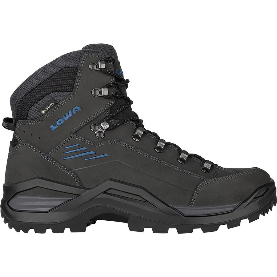 backcountry Lowa Renegade Evo GTX Mid Hiking Boot - Men's Anthracite/Steel Blue