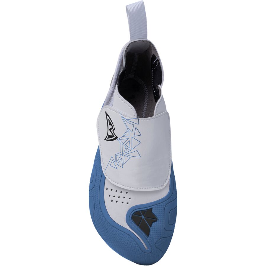 Backcountry Mad Rock Mad Monkey III Climbing Shoe - Kids' White/Denim Blue/Black