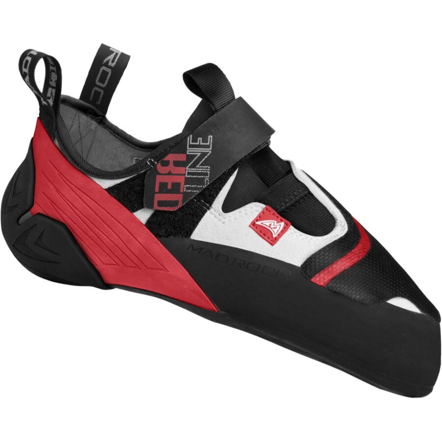 backcountry Mad Rock Redline Strap Climbing Shoe Red/Black/White