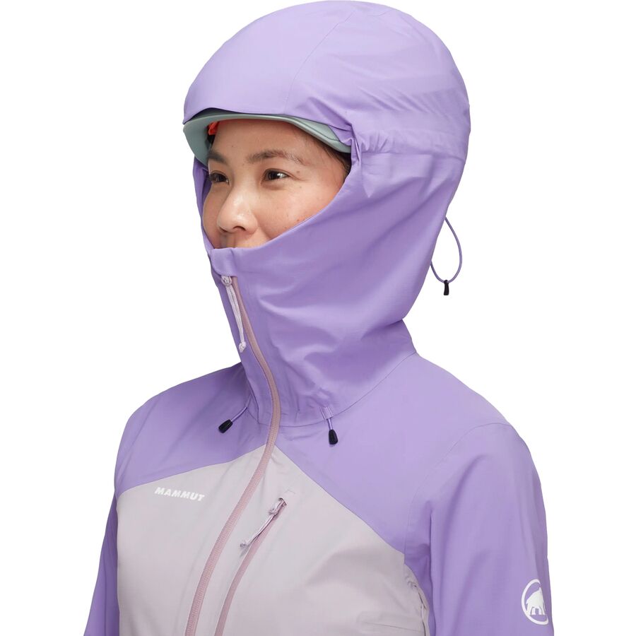 Backcountry Mammut Alto Guide HS Hooded Jacket - Women's Alpine Calamint/Lavandin