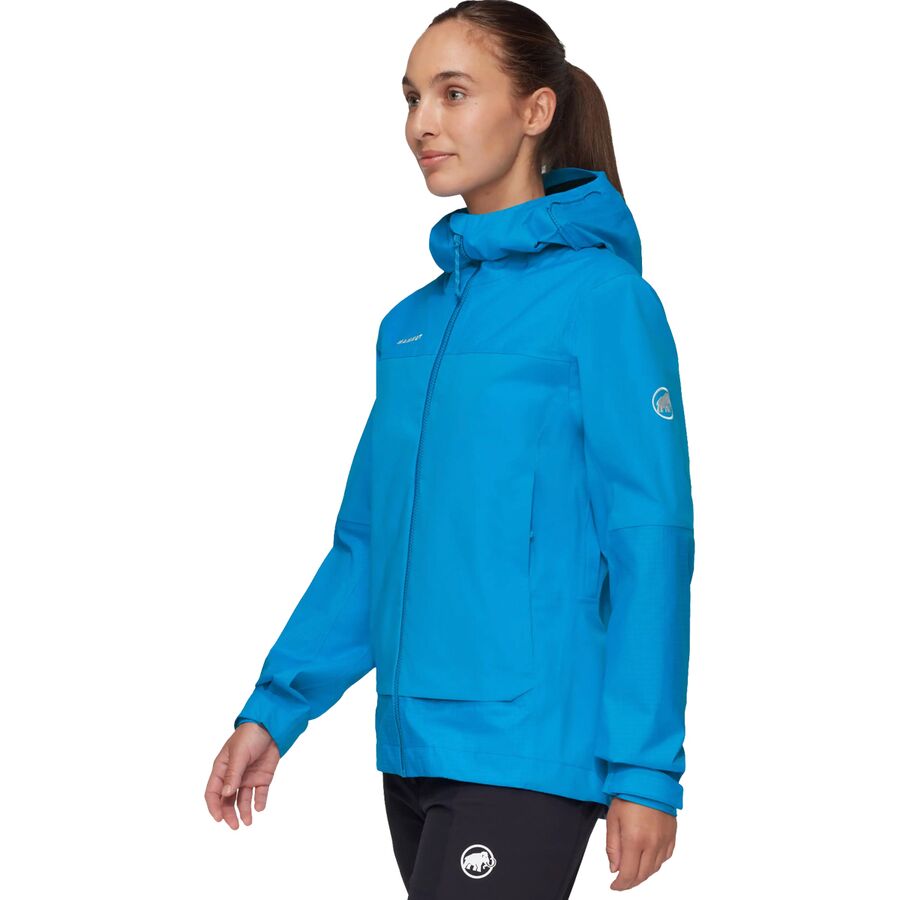 Backcountry Mammut Ducan Guide HS Hooded Jacket - Women's Glacier Blue