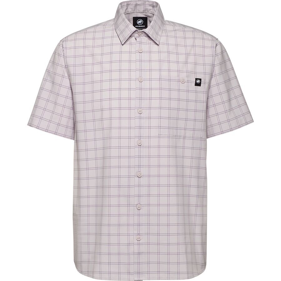 Backcountry Mammut Lenni Short-Sleeve Shirt - Men's Alpine Calamint/Lavandin