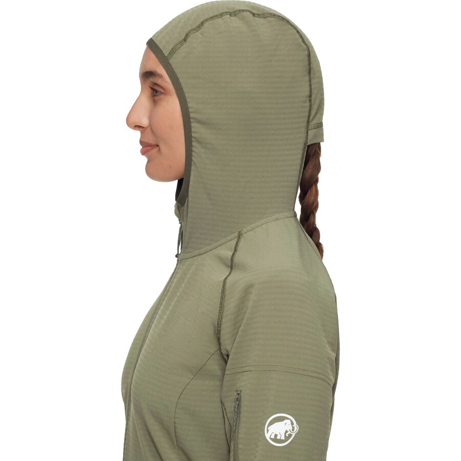 Backcountry Mammut Madris Light ML Hooded Jacket - Women's Marsh