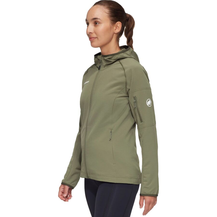 Backcountry Mammut Madris Light ML Hooded Jacket - Women's Marsh