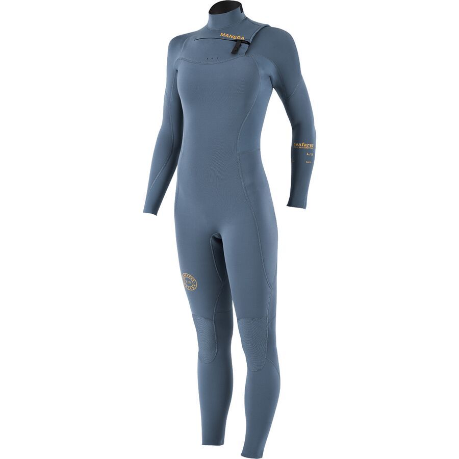 backcountry Manera Seafarer FZ 4/3mm Wetsuit - Women's Pewter