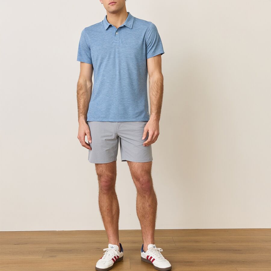 Backcountry Marine Layer Hybrid 7in Short - Men's Monument
