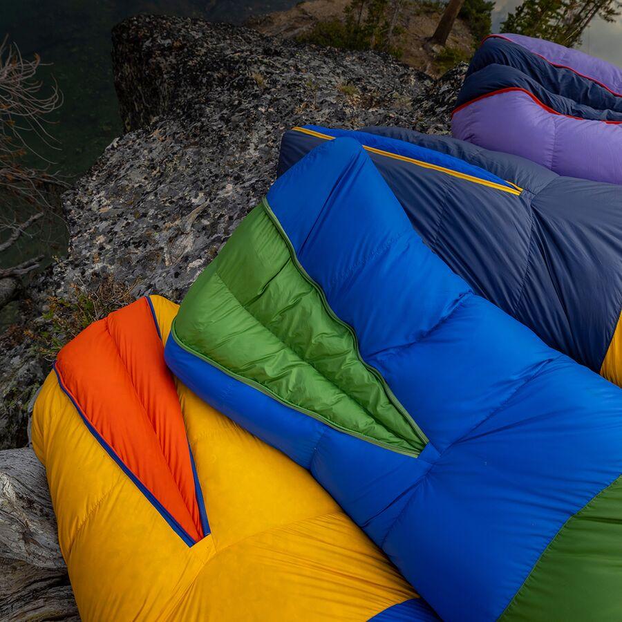 Backcountry Marmot Sawtooth Sleeping Bag: 15F Down Dark Azure/Foliage