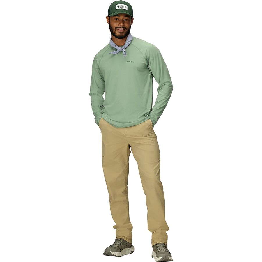 Backcountry Marmot Windridge Long-Sleeve Shirt - Men's Agate Green